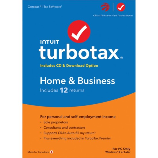 TurboTax H&B 2022 - Tax Preparation Software [PC Download]