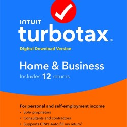 TurboTax H&B 2022 - Tax Preparation Software [PC Download] 